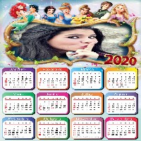 foto-calendario-personalizado-princesas-disney-2020