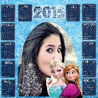 moldura-calendario-frozen-2015