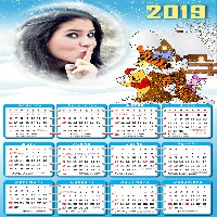 foto-calendario-infantil-2019-winnie-the-pooh-e-turminha-no-natal