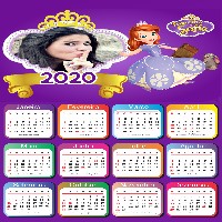moldura-para-fotos-calendario-2020-princesa-sofia