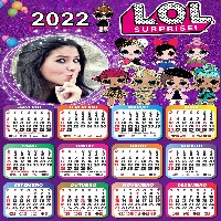 moldura-de-fotos-lol-surprise-com-calendario-2022