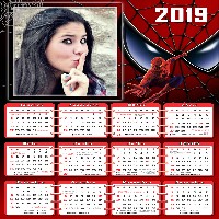 calendario-2019-homem-aranha