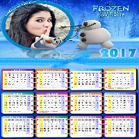 montagem-de-fotos-calendario-frozen-olaf-2017
