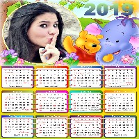 moldura-de-calendario-2019-amigos-winnie-the-pooh-e-lumpy
