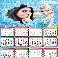 moldura-infantil-frozen-calendario-2016