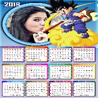 calendario-2019-goku-dragon-ball
