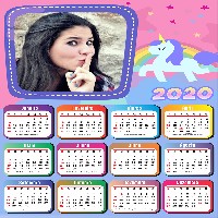moldura-infantil-com-foto-calendario-2020-unicornio-rosa