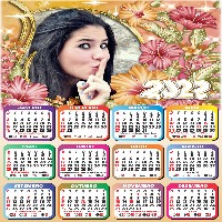 moldura-calendario-2022-com-flores-coloridas