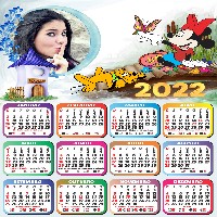 foto-calendario-2022-minnie-com-borboleta-e-pluto