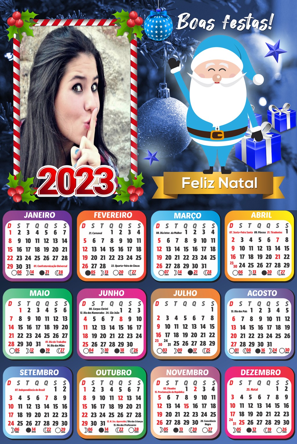 calendario-2023-feliz-natal-e-boas-festas-com-foto-montagem