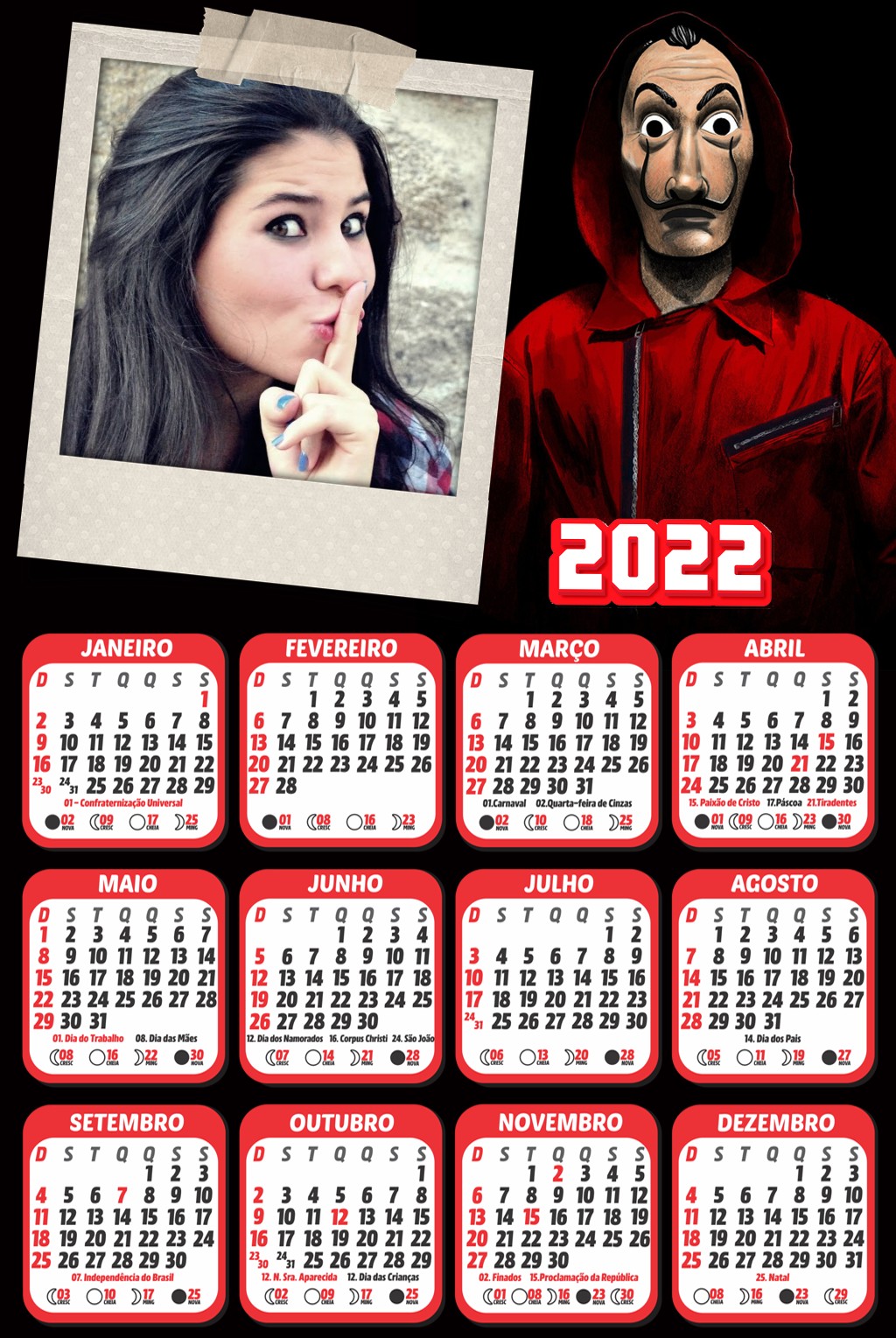 foto-calendario-2022-a-casa-de-papel