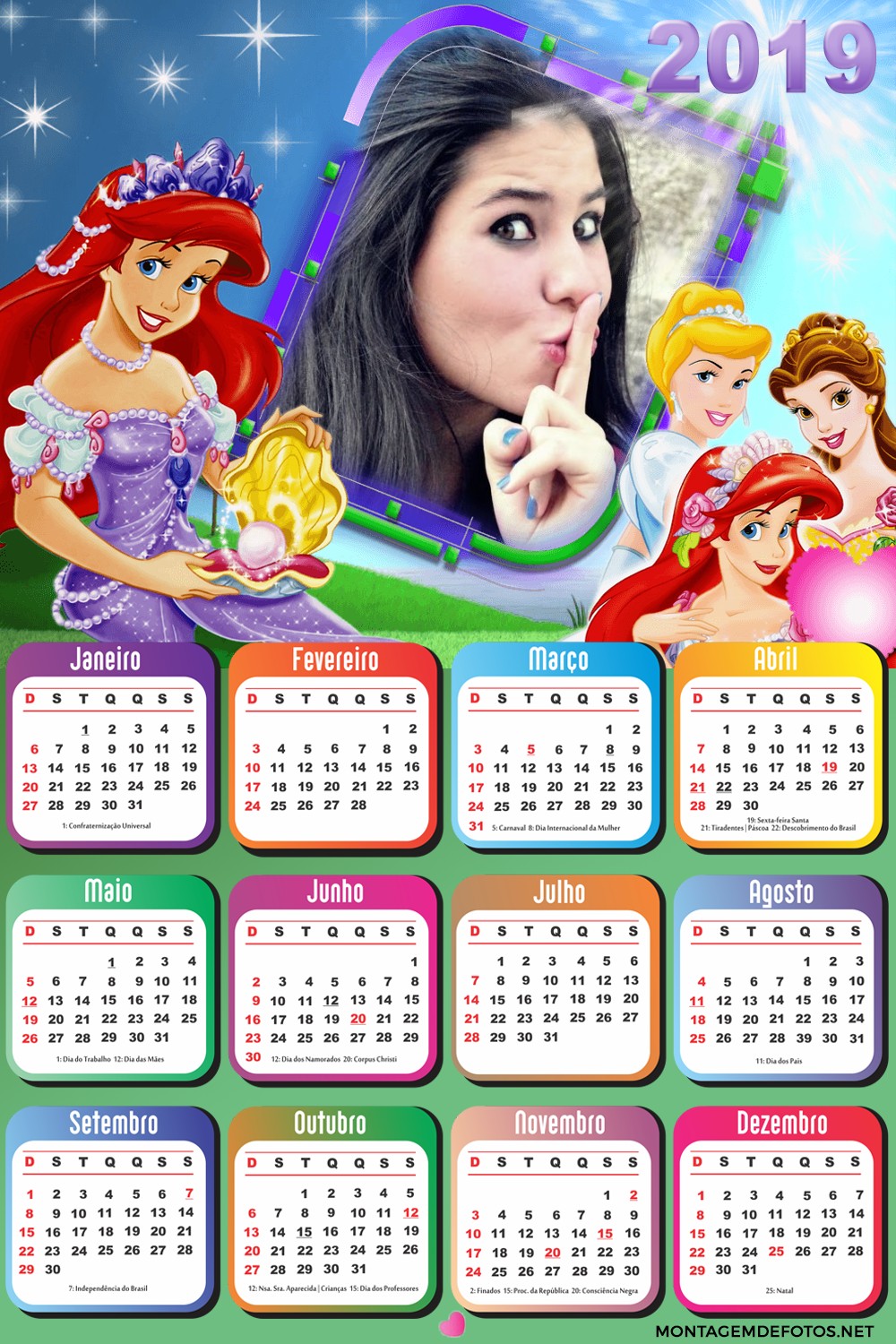 montagem-de-fotos-calendario-2019-princesas-disney
