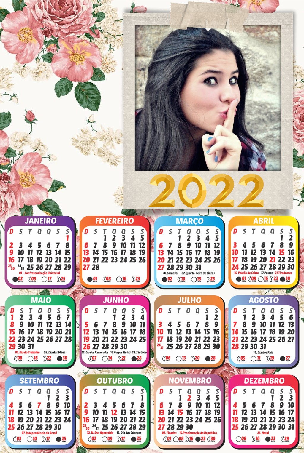 foto-efeito-moldura-vintage-polaroid-com-calendario-2022