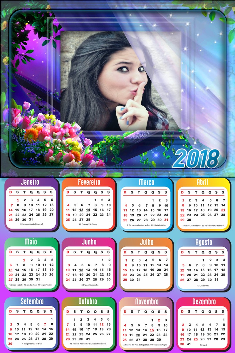 calendario-2018-floral