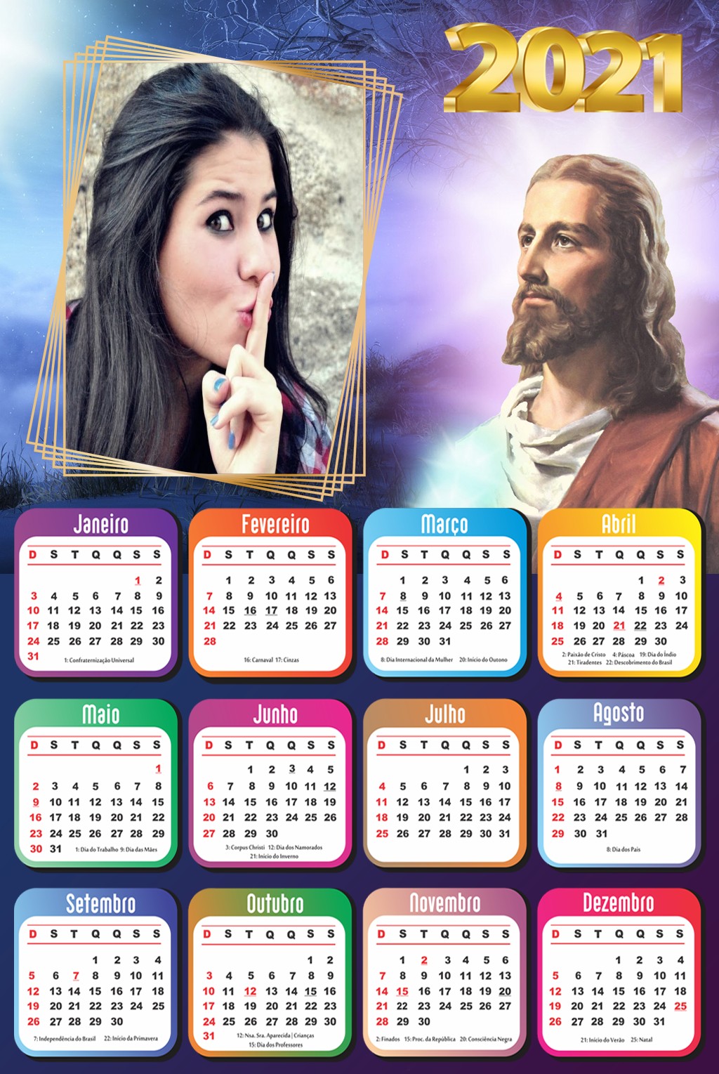 foto-moldura-calendario-2021-jesus-cristo