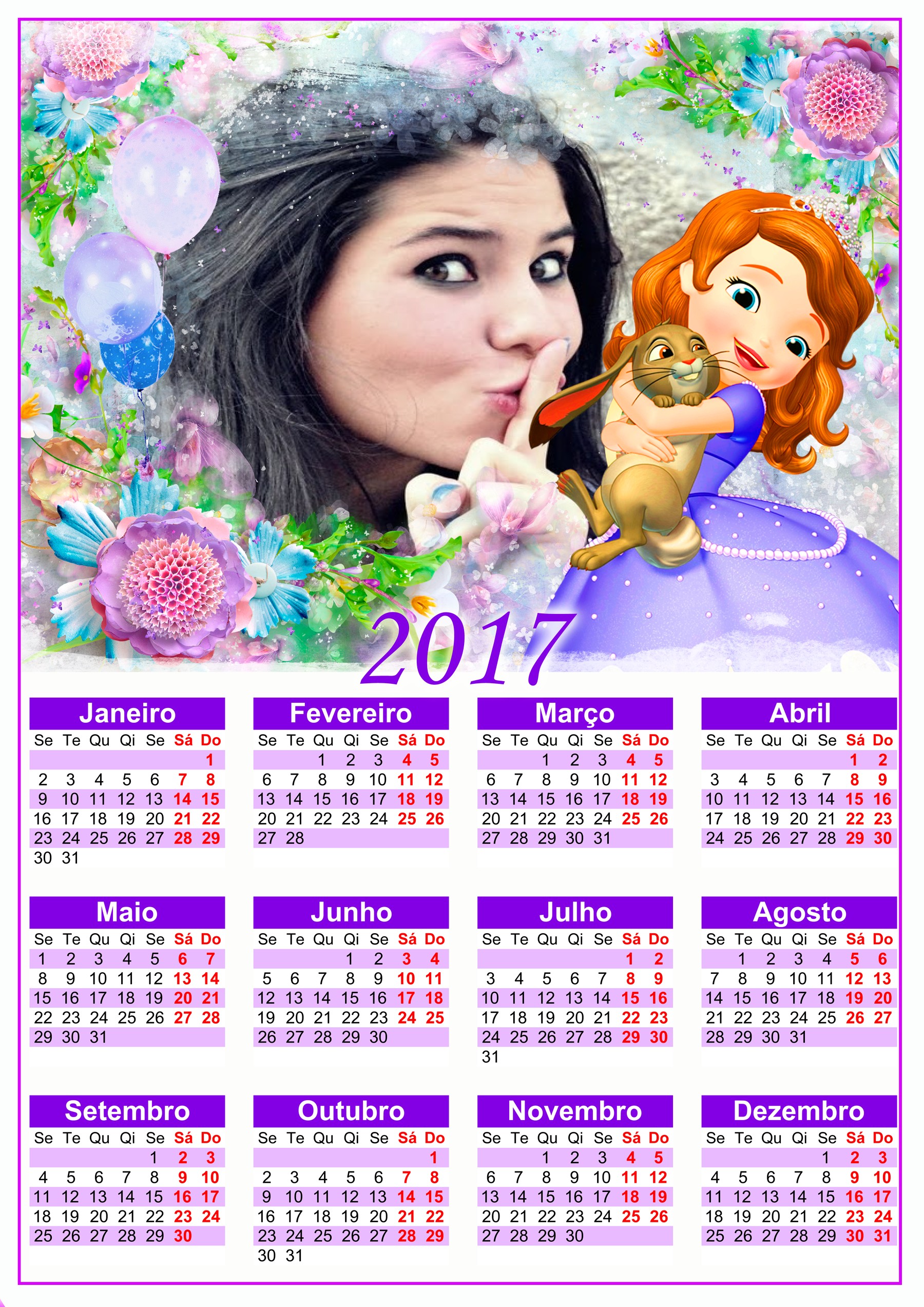 moldura-princesa-sofia-calendario-2017