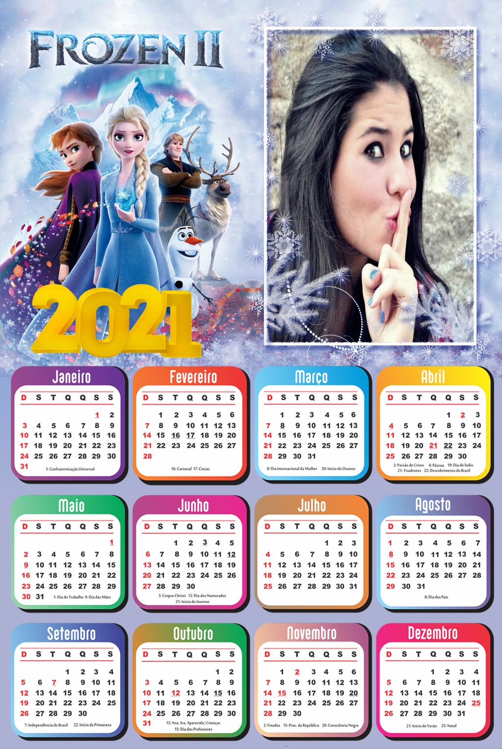 calendario-2021-moldura-frozen