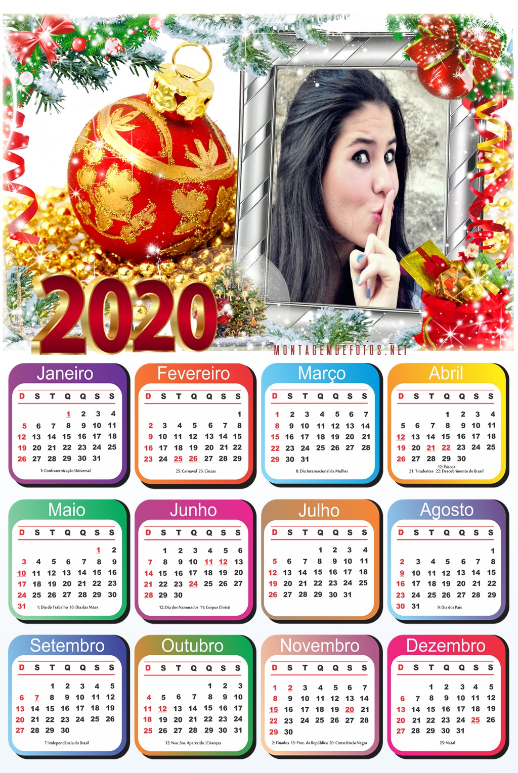 montagem-de-fotos-calendario-2020-enfeite-de-natal