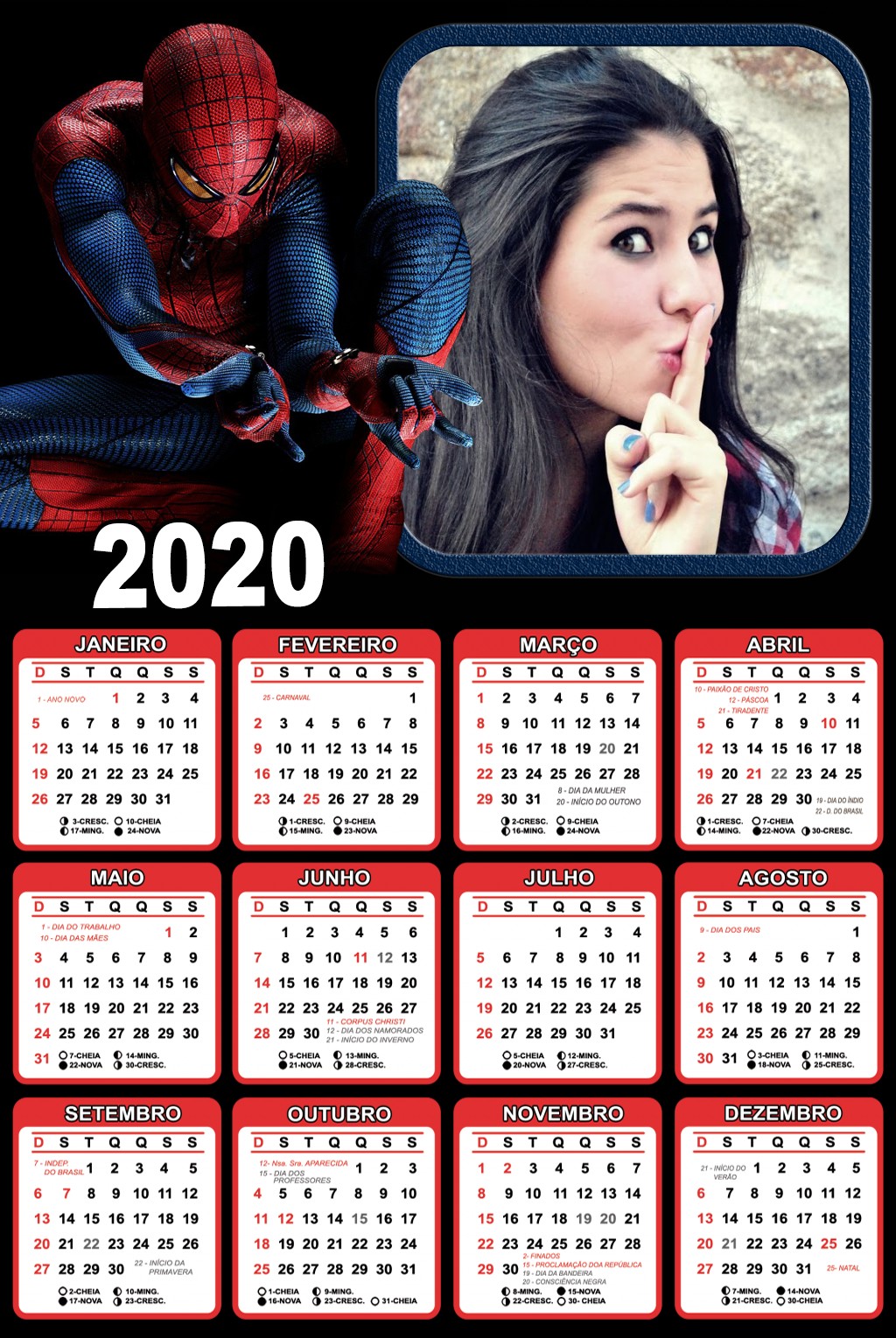 foto-calendario-personalizado-2020-homem-aranha
