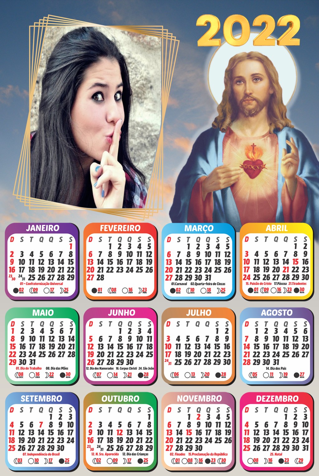 calendario-personalizado-gratis-2022-jesus